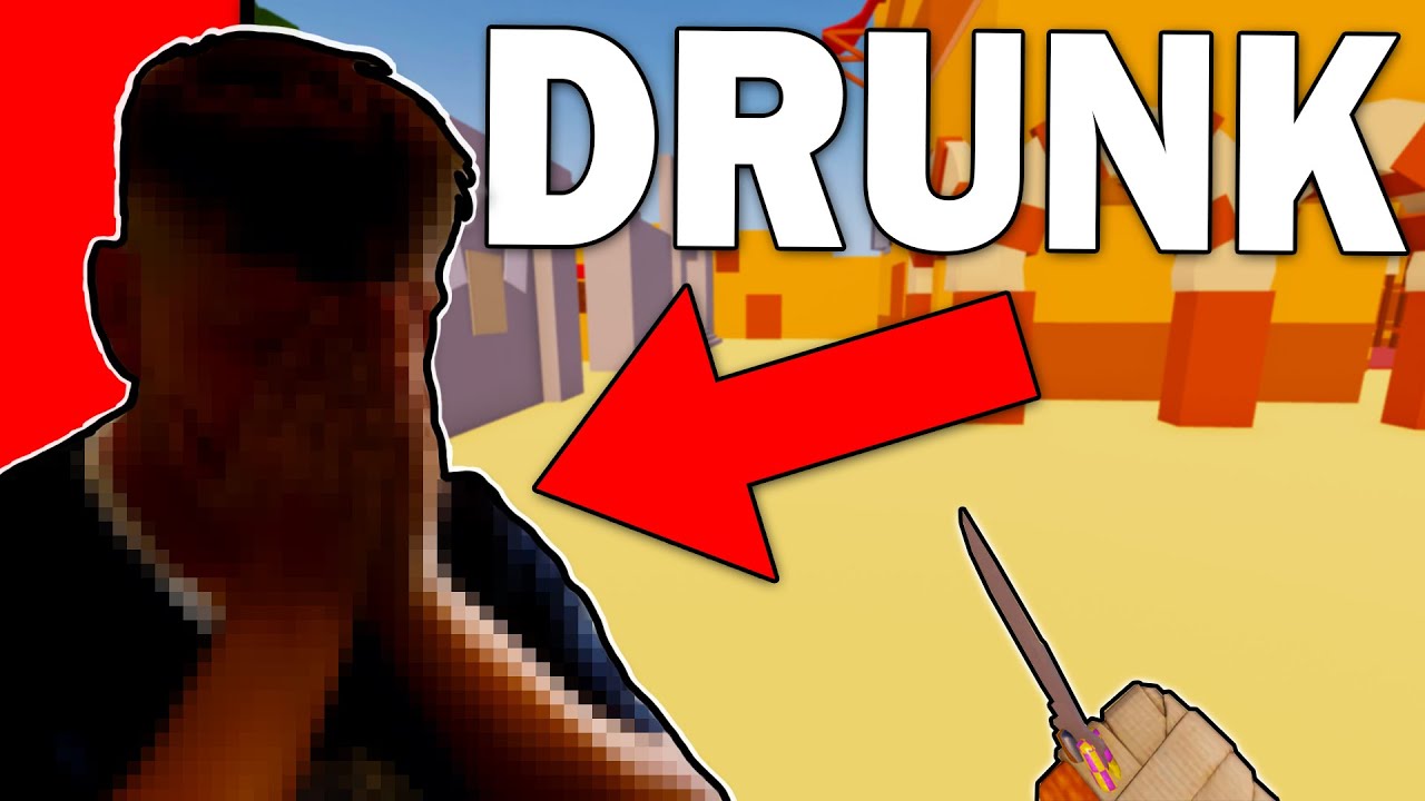 Я играл в Roblox Arsenal ПЬЯНЫМ...