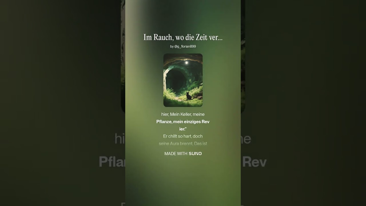 Im Rauch, wo die Zeit verschwimmt