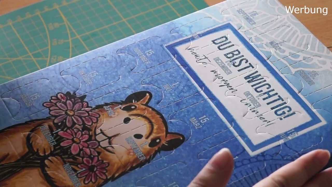 Wir entdecken den Jahreskalender von Eindruck Motivstempel