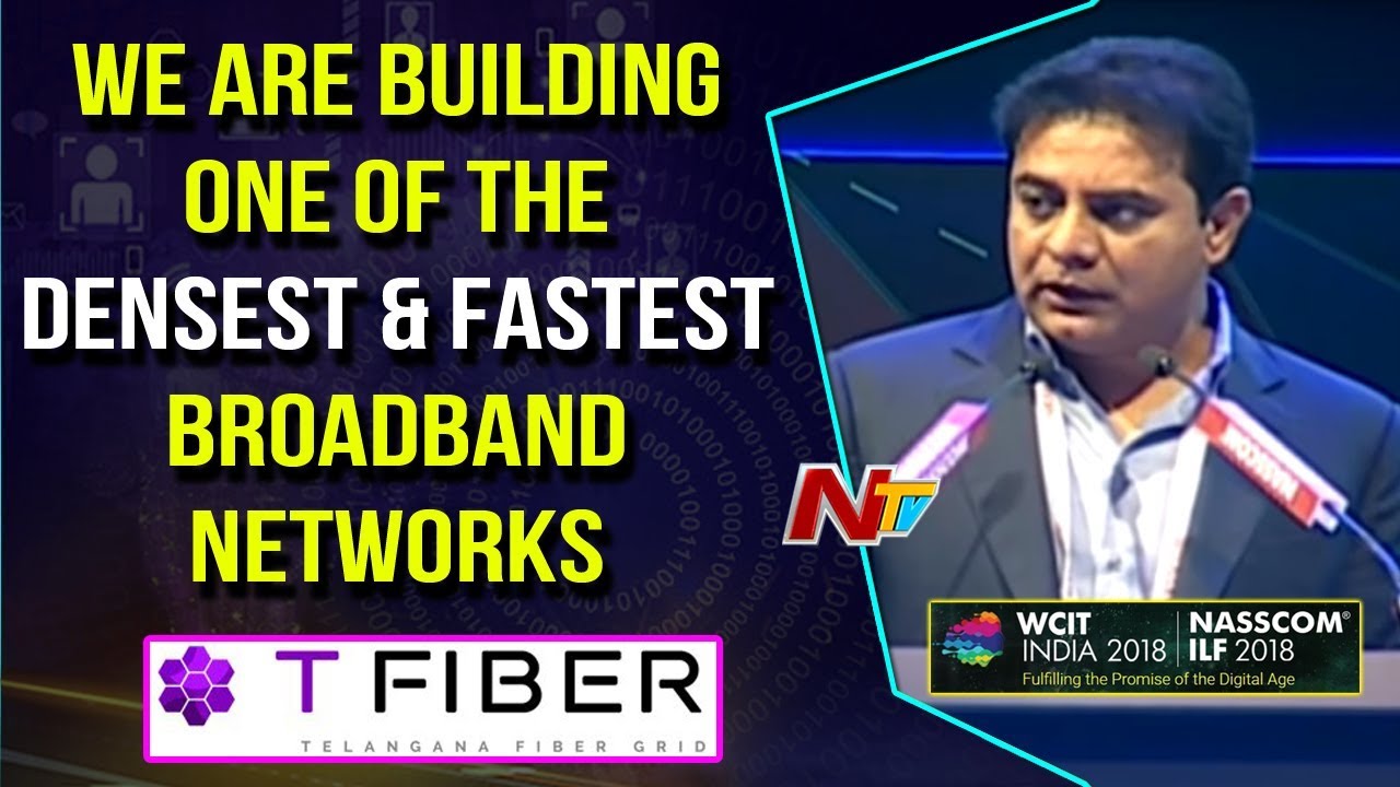 Minister KTR Speech at Global IT Congress In Hyderabad || NASSCOM 2018 || NTV