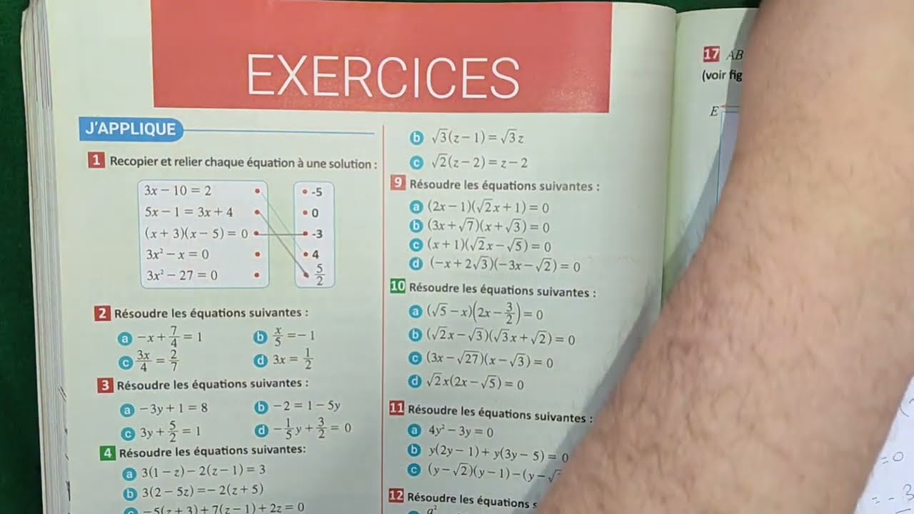 Les Équations Exercice TOP 💥 MAXI MATHS 3AC LA PAGE 128 Exercice 1