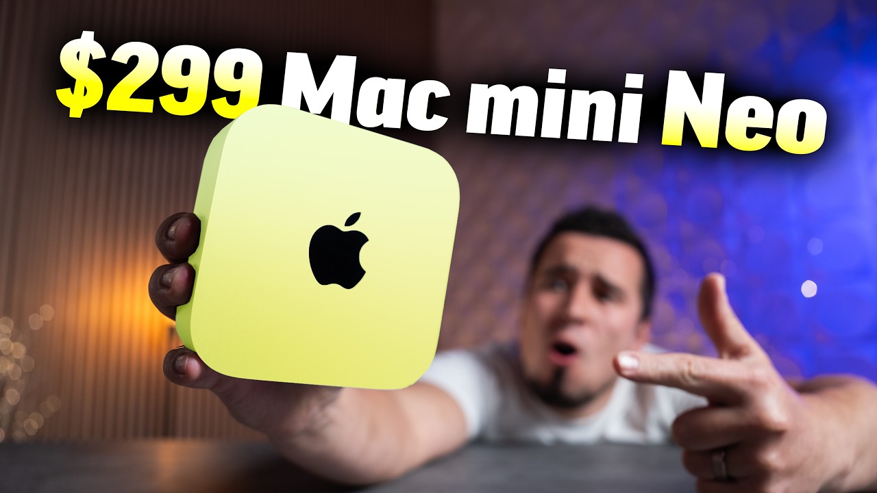 Mac mini Neo за 299 долларов &mdash; прощайте, компьютеры с Windows!