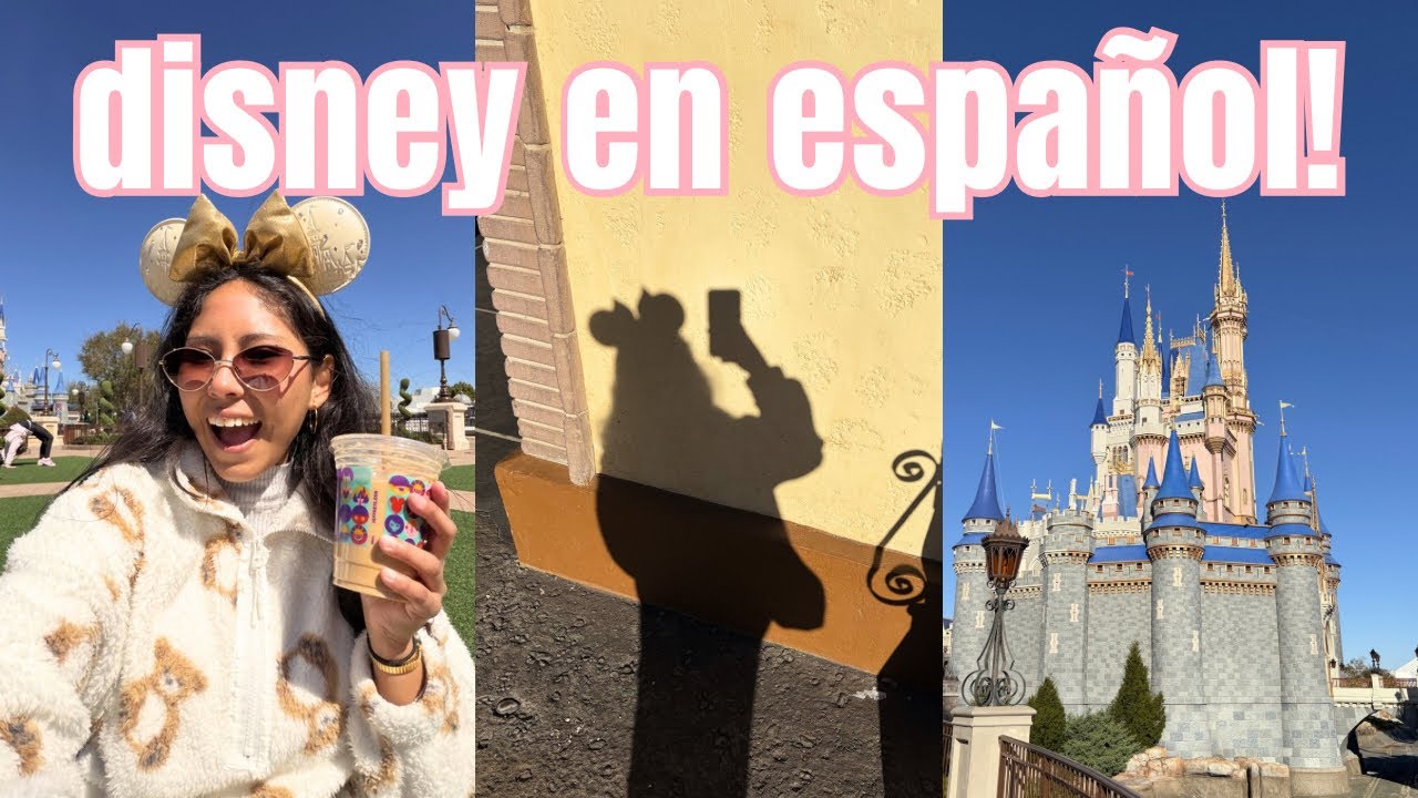 disney vlog en español!💖🏰 | magic kingdom, disney college, cinderella castle