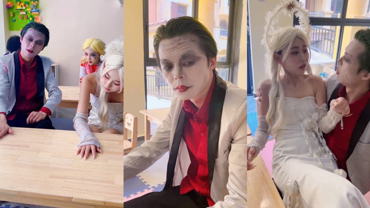 Клоун дразнит Ангела, и этот умный трюк удивляет Харли Квинн!