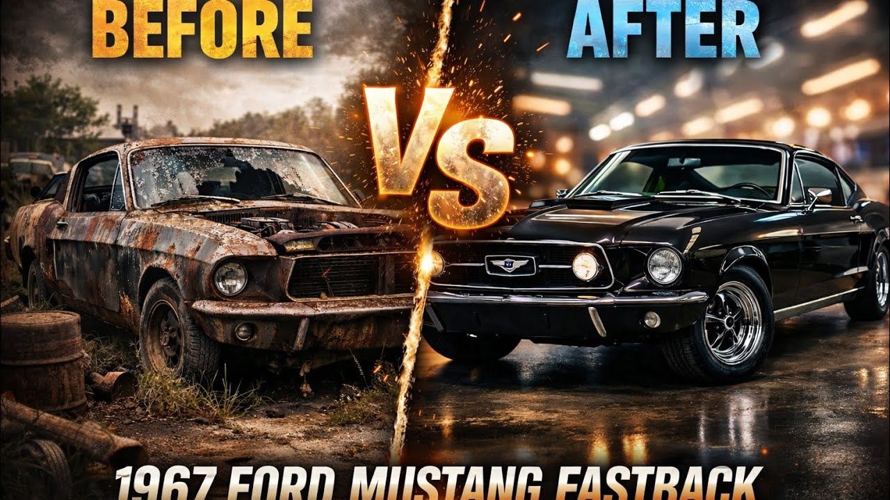 From Scrap to Super Clean – 1967 Ford Mustang Fastback Restoration