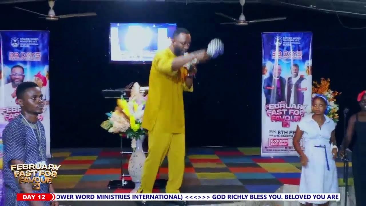🔴LIVE - FEBRUARY FAST FOR FAVOR WITH DADDY ASIAMAH || 19/02/2026 (DAY 12)