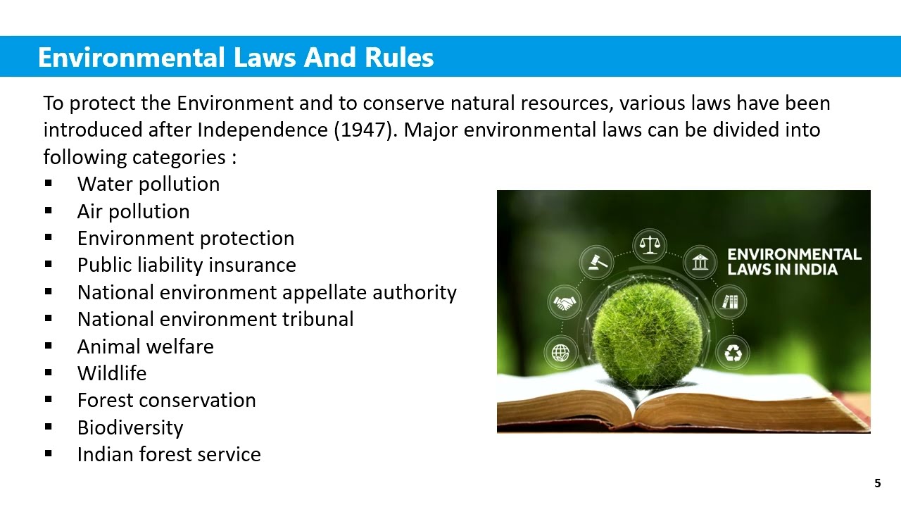 Environmental Rules & Regulations | CPCB, MPCB, Air & Water Acts, Thermal Power Plant Compliance