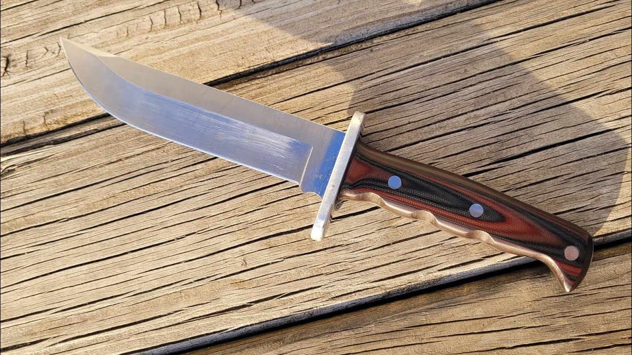 Making New Handle Scales For Buck 124