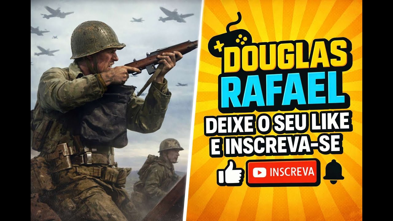 🎮 CALL OF DUTY WWII AO VIVO | GUERRA TOTAL NO FRONT! 🔥🎖️