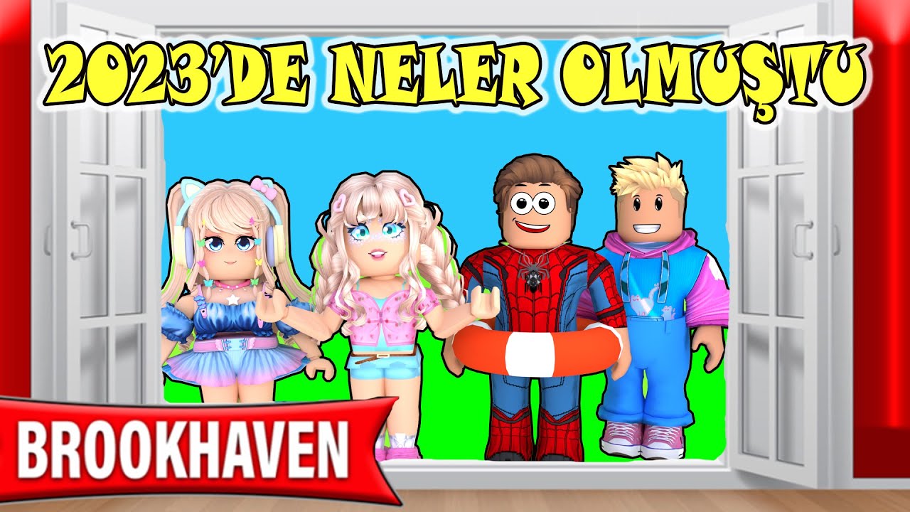 2023'DEKİ MACERALARIMIZI HATIRLAYALIM | ROBLOX BROOKHAVEN | #buseduygu #robloxkrali #roblox #pamir