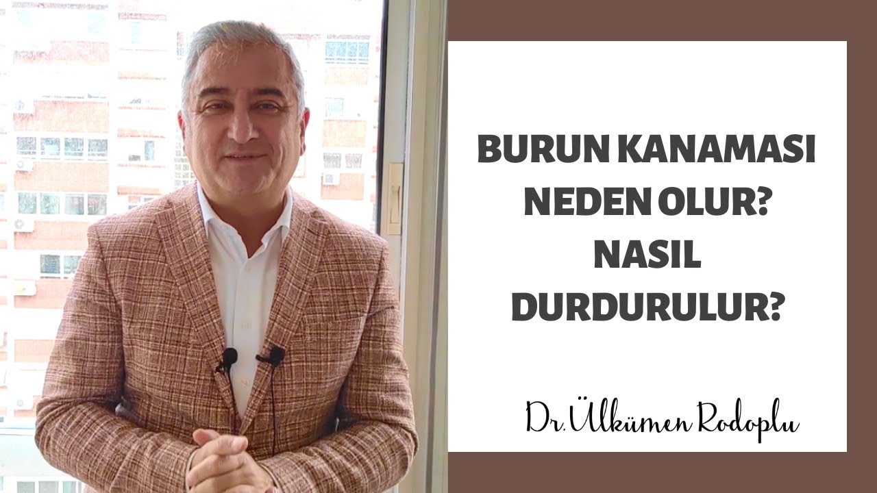 Burun Kanaması Neden Olur? Nasıl Durdurulur?