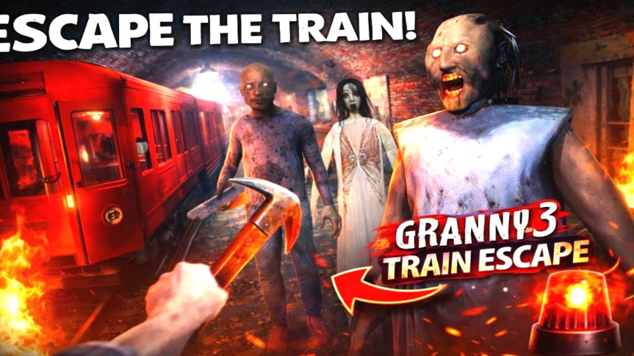 I Escaped Granny Chapter 3 By Train!