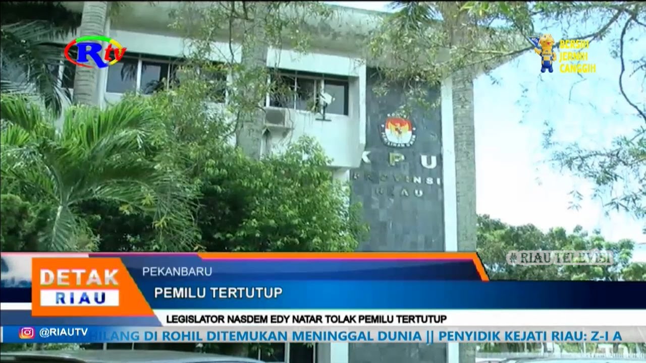 LEGISLATOR NASDEM EDY NATAR TOLAK PEMILU TETUTUP