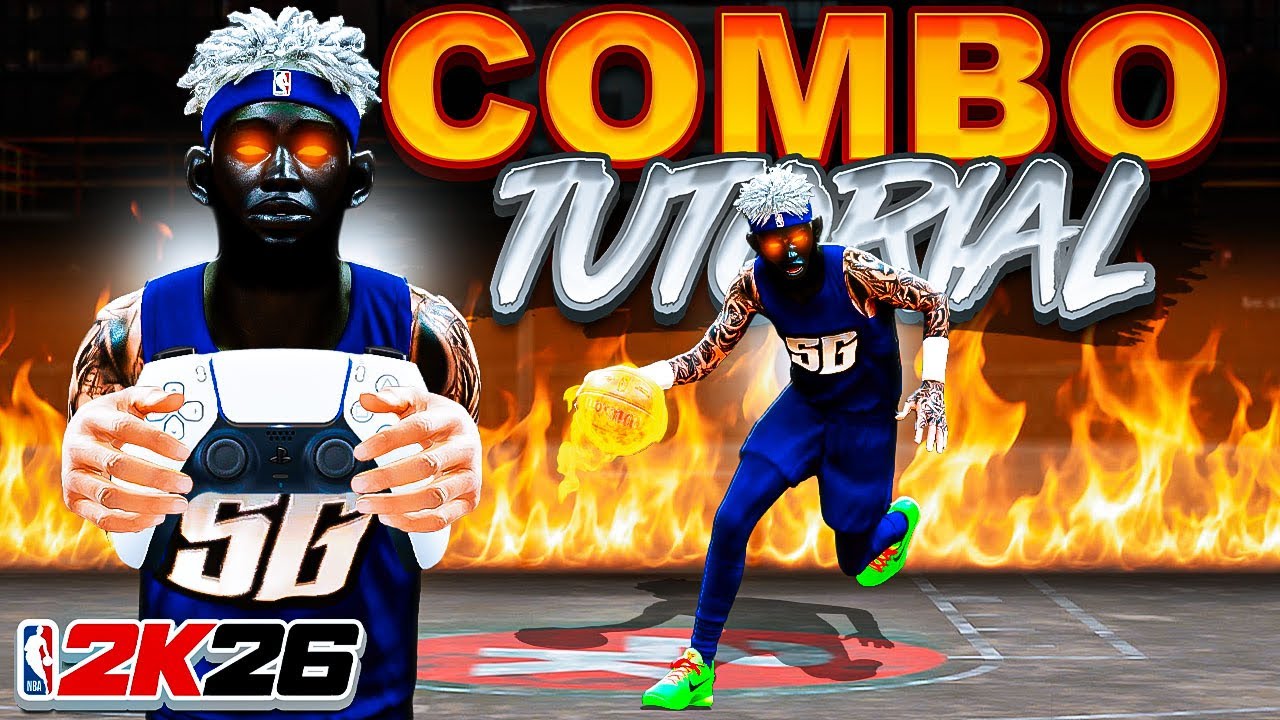 Урок по дриблингу №1 с видеосъемкой рук в NBA 2K26! Лучшие игроки + финты и комбинации для всех т...