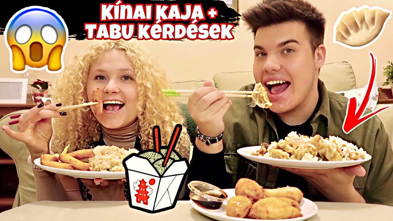 TABU KÉRDÉSEK DÓRIVAL! 😱 | Kínai kaja Mukbang (sírás, pletykák stb.)