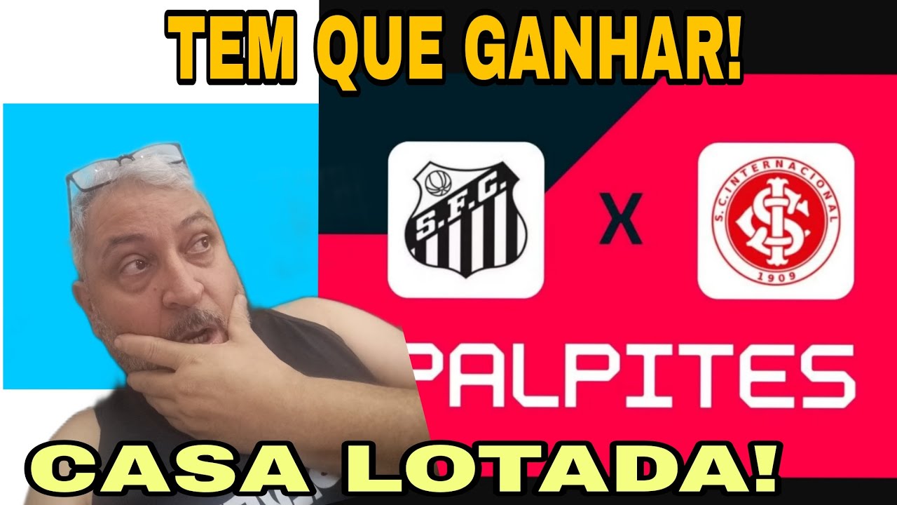 🚨 CHANCE DO PEIXE FATURAR TRÊS PONTOS EM CASA ,EM CIMA DO INTERNACIONAL NA ZONA REBAIXAMENTO!