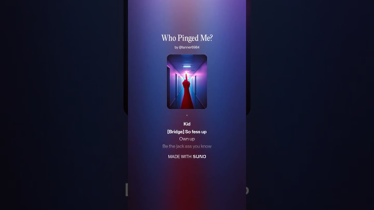 Who Pinged Me? #aimusic #80srock #discord