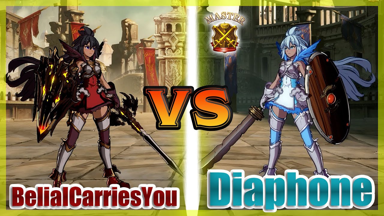 [GBVS S2] BelialCarriesYou (Zooey) vs Diaphone (Zooey) FT3