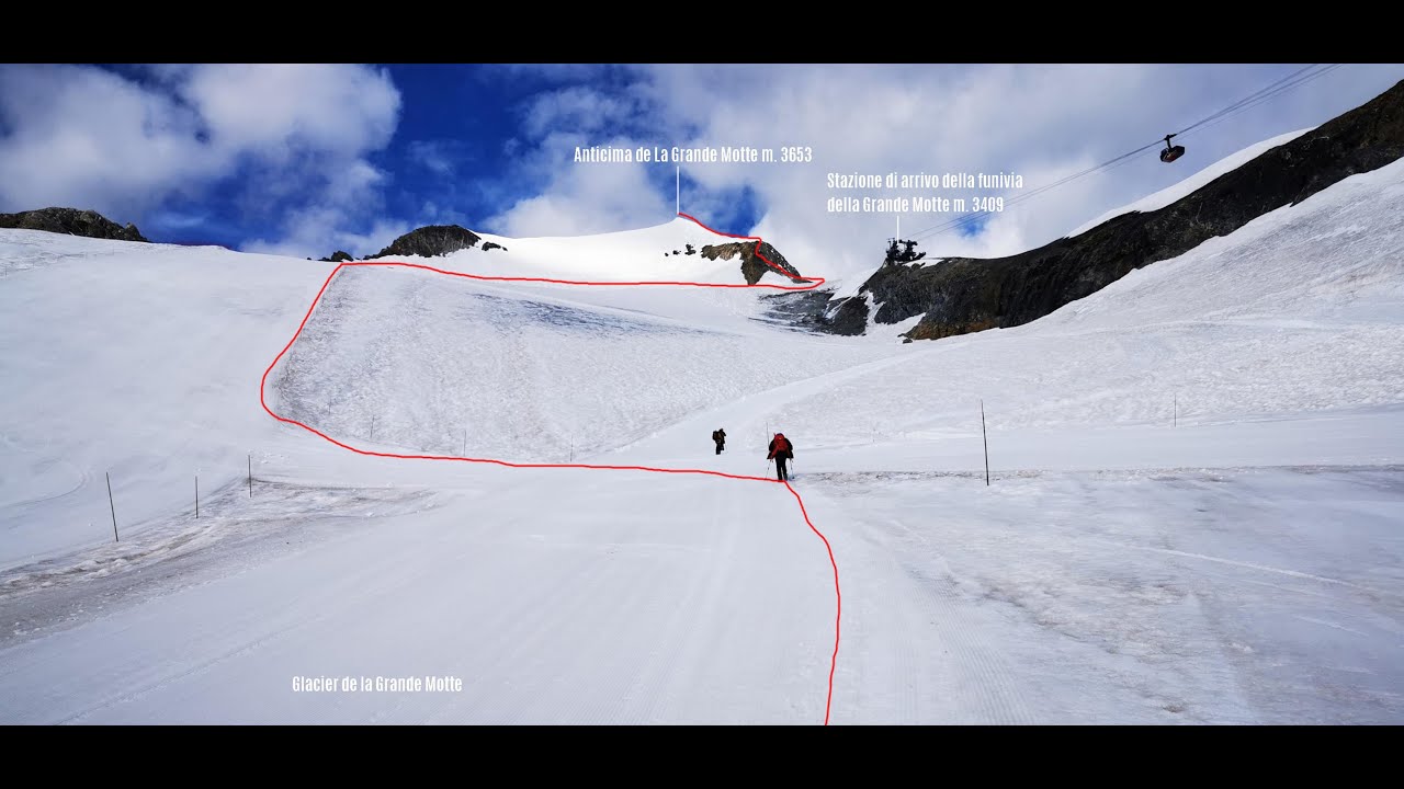 la Grande Motte m. 3653 (Alpi Graie, Vanoise, Francia)