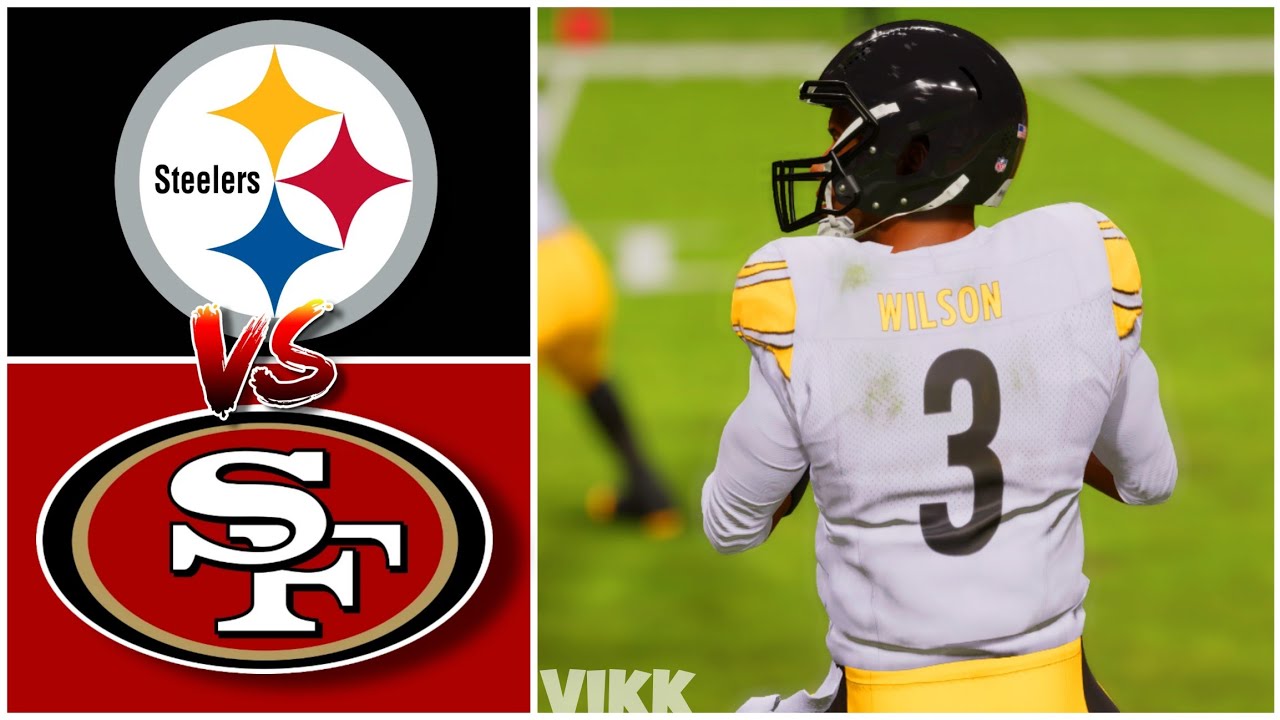 Steelers vs 49ers Simulation (Madden 24 Updated Rosters)