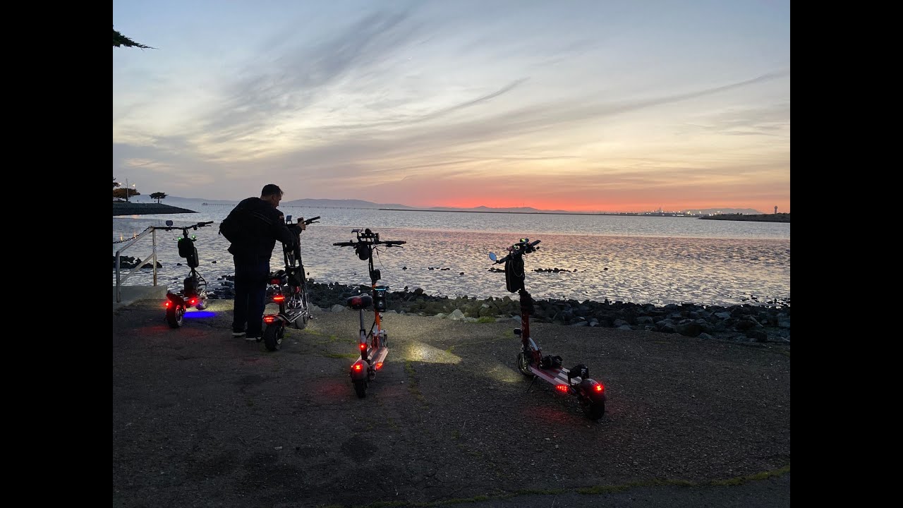 2022 EMOVE Cruiser. 31miles. Alameda to San Leandro La Pi&ntilde;ata dinner run 😎. BT Headsets used