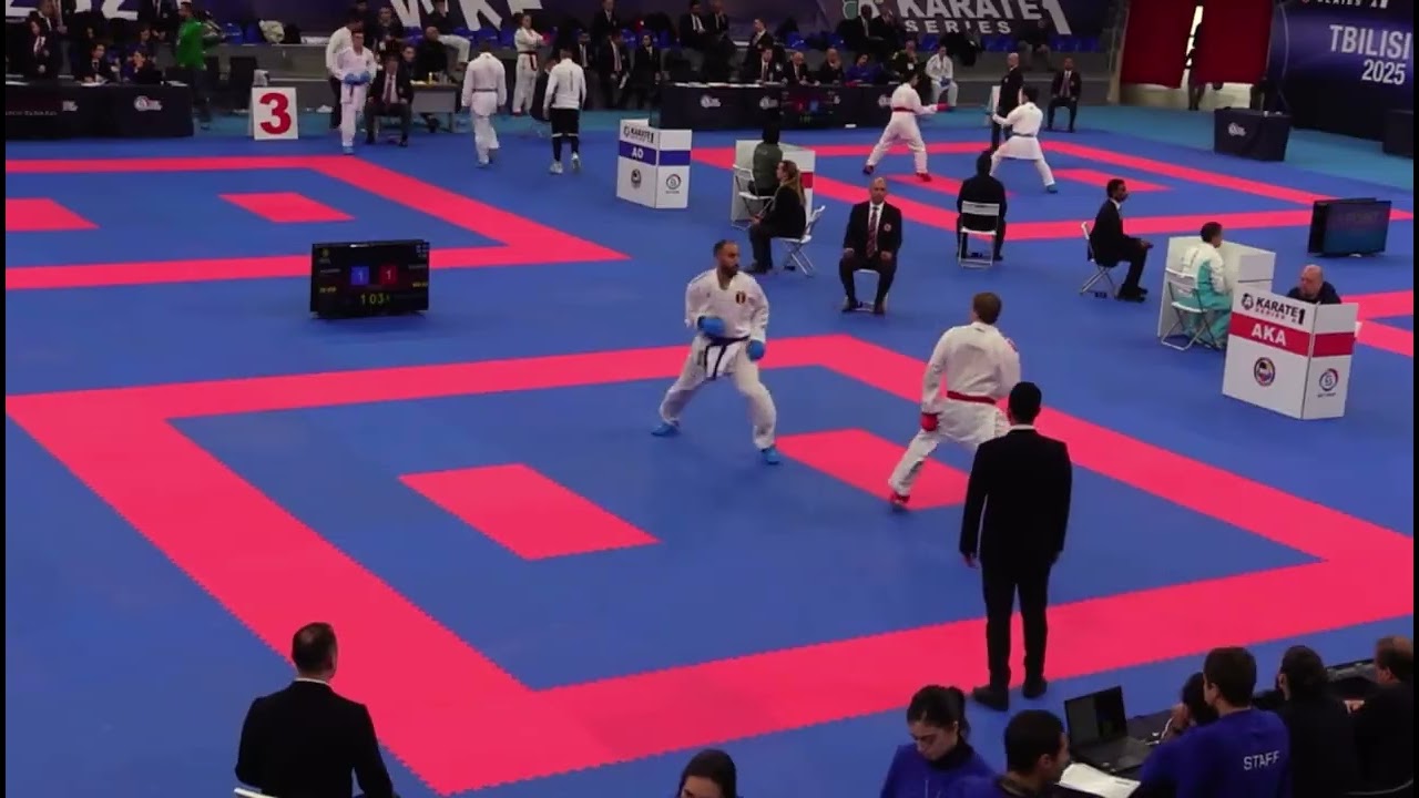 K1 SerieA Tiblisi 2025 -84 Anouar Bougrine (BEL) vs Aaro Tuominen (FIN) 