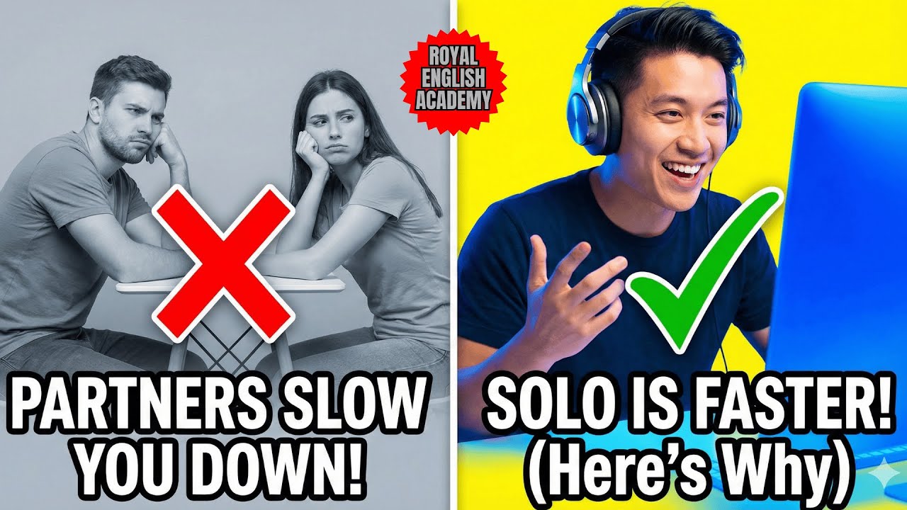 STOP Waiting for a Partner! Why You’ll NEVER Be Fluent (Until You Do This ALONE)