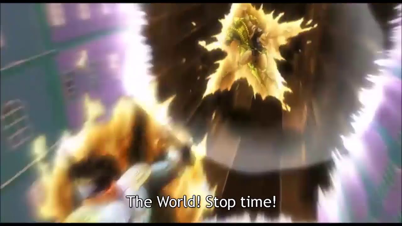 Za Warudo! Tomare toki wo!