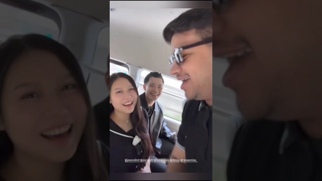 FADIL JAIDI NONTON M6 BERSAMA OURA DAN JESS NO LIMIT