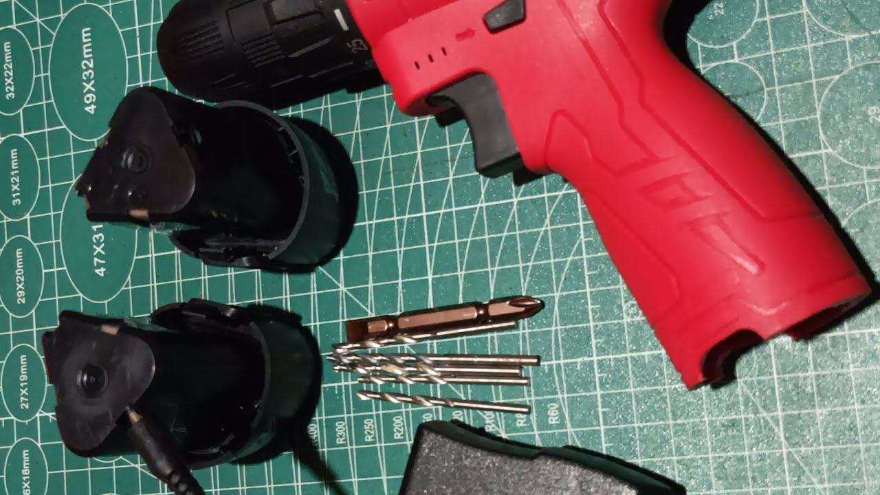 Cordless drill machine 