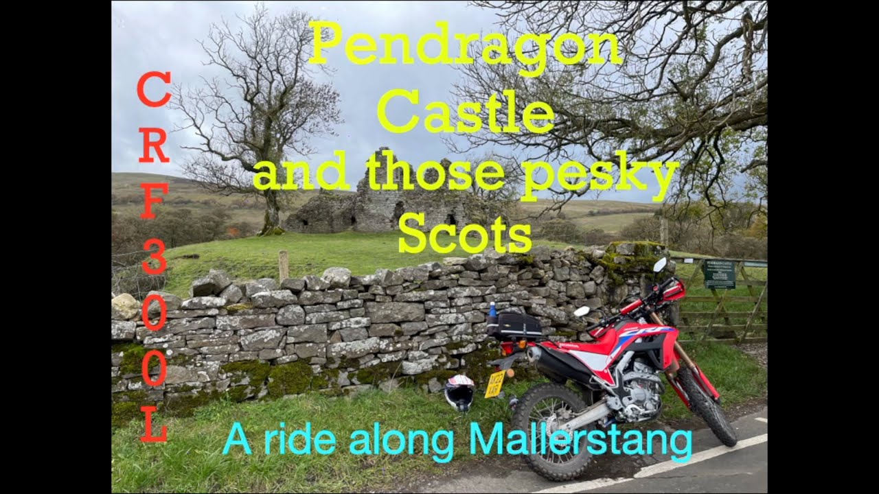 A ride in Mallerstang with a look at Pendragon Castle along the way.