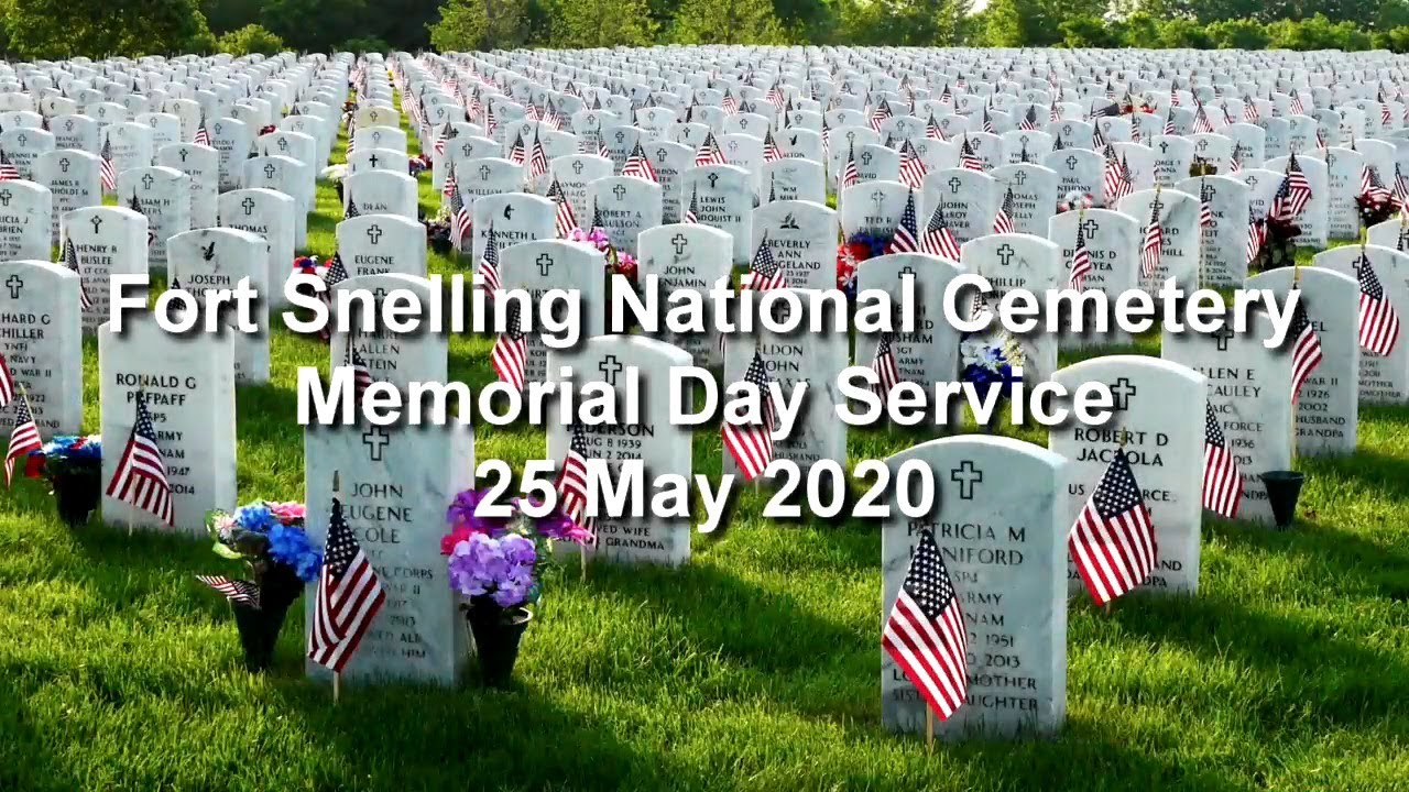Fort Snelling National Cemetery - Memorial Day Service