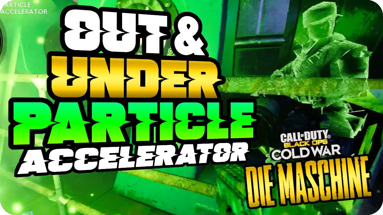 Cold War Zombie Glitches: Out & Under Map Glitch 