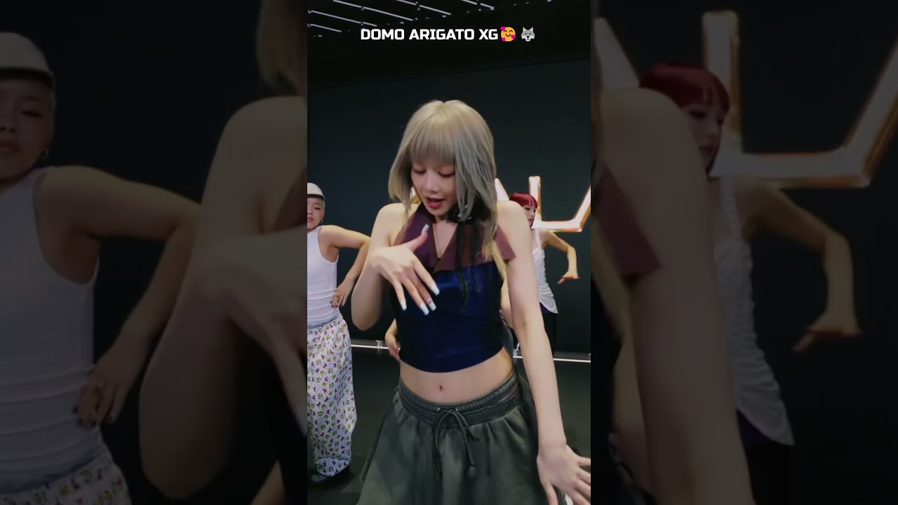 DOMO ARIGATO XG!!❤️&zwj;🩹 #xg #xg_gala #maya #cocona #juria #jurin #harvey #hinata #chisa #dancepractice