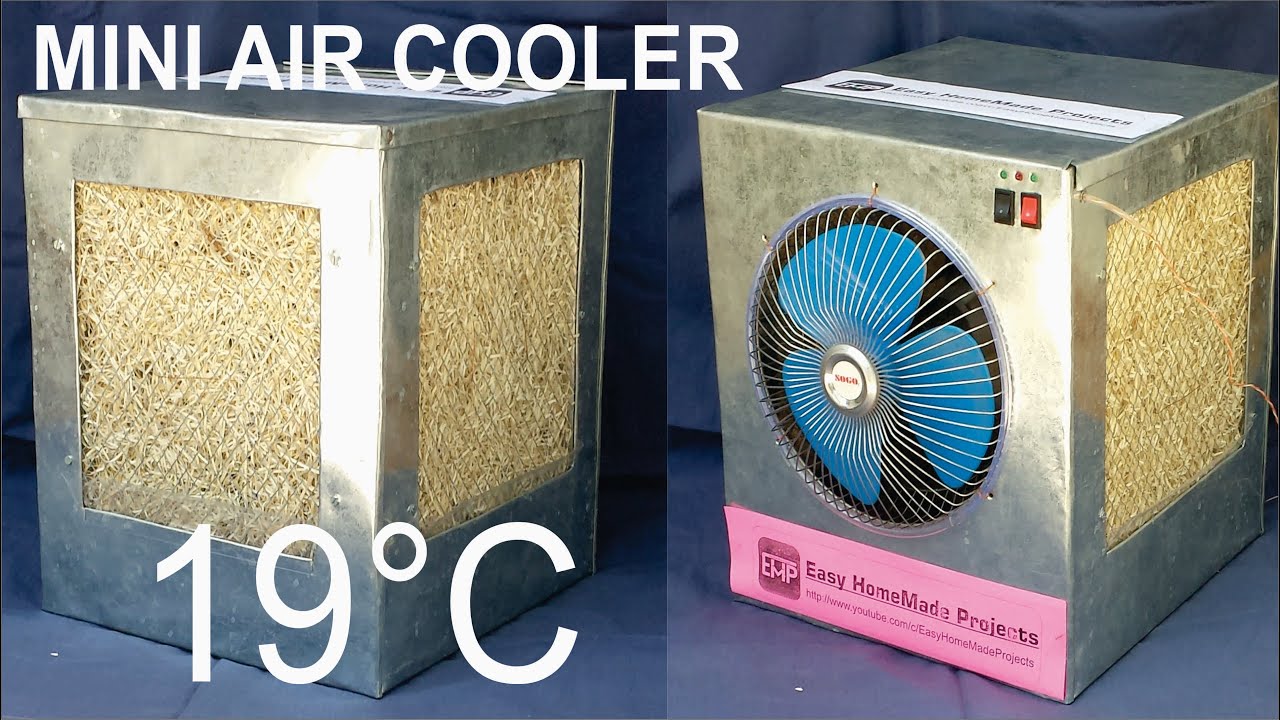How to make an AIR COOLER at home