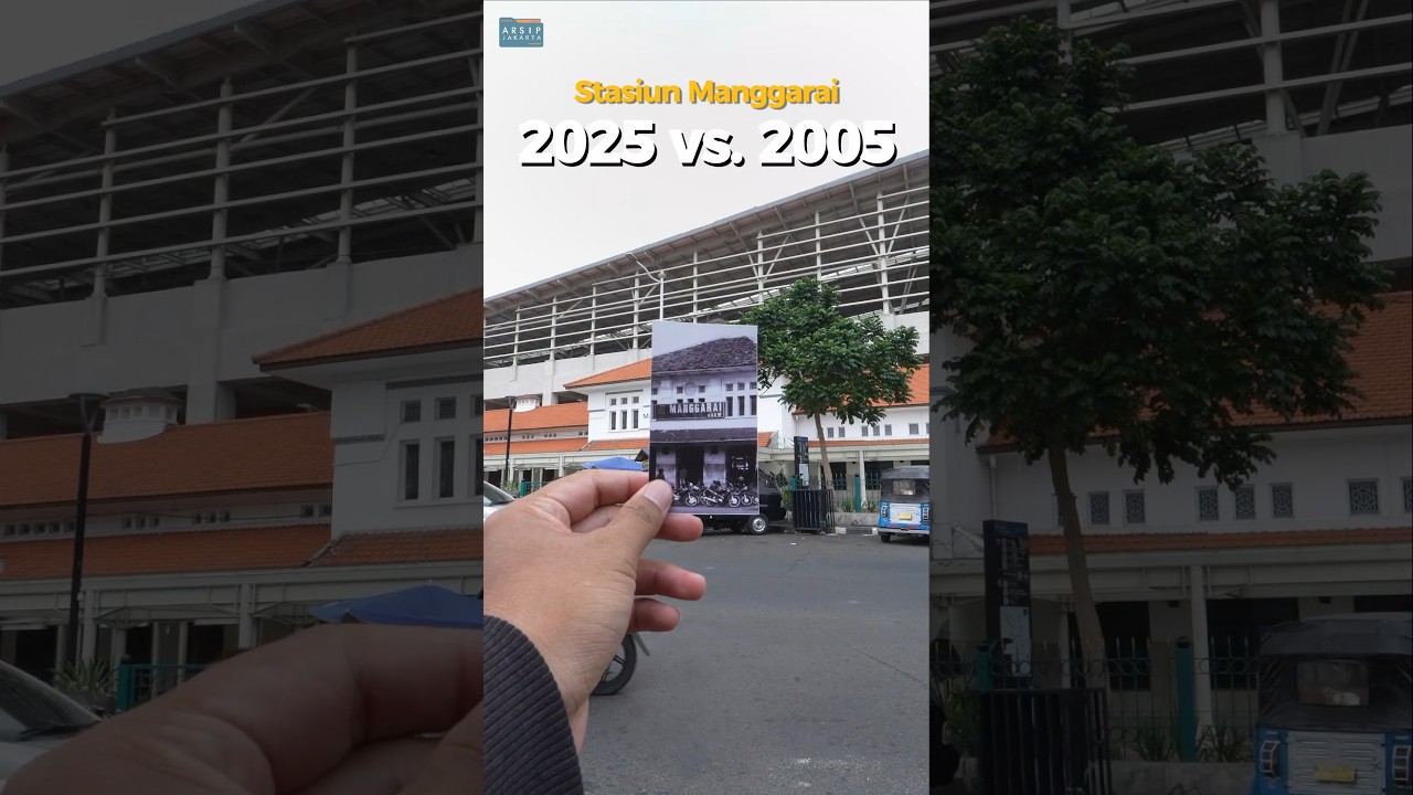 Stasiun Manggarai 2005 vs 2025 | Wajah Baru Pusat Transportasi Jakarta!