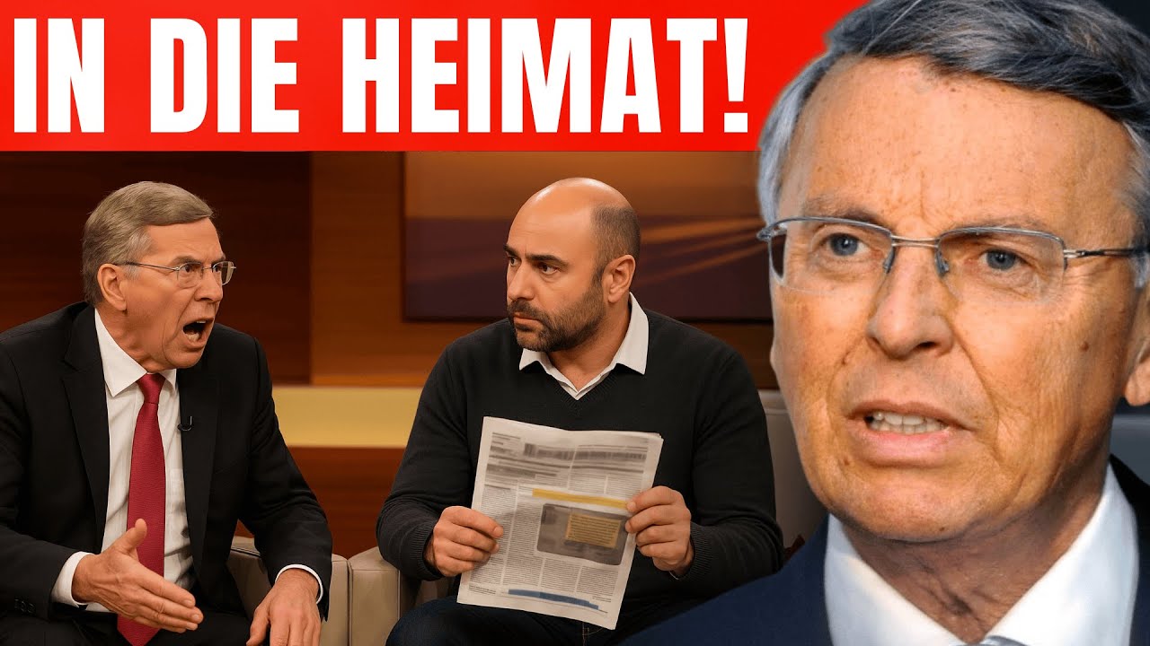 Pl&ouml;tzlich wird Jammer-AusI&auml;nder von Bosbach zurechtgewiesen!