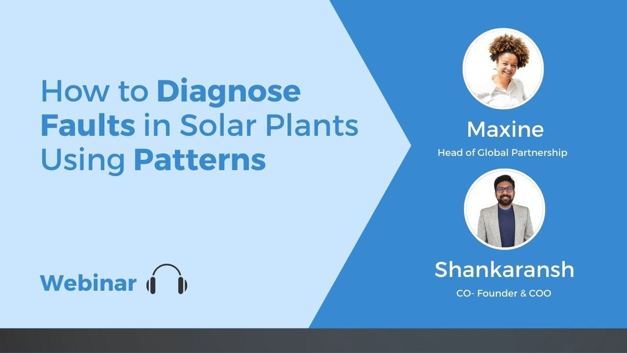 How to Diagnose Faults in Solar Plants Using Patterns