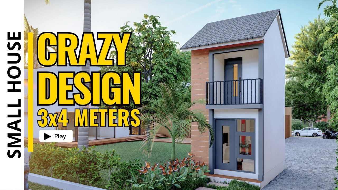 Two Storey House | Tiny House (3X4 Meters)