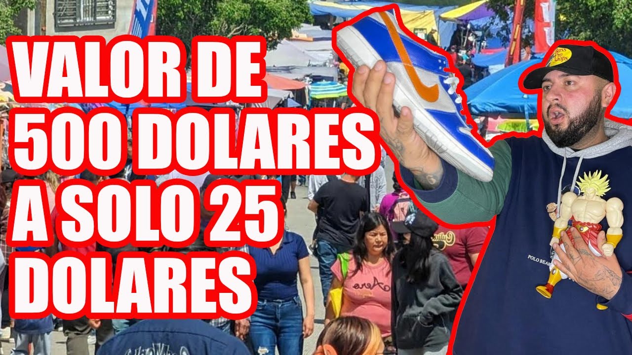 Descubrí un Nike de $500 en el tianguis