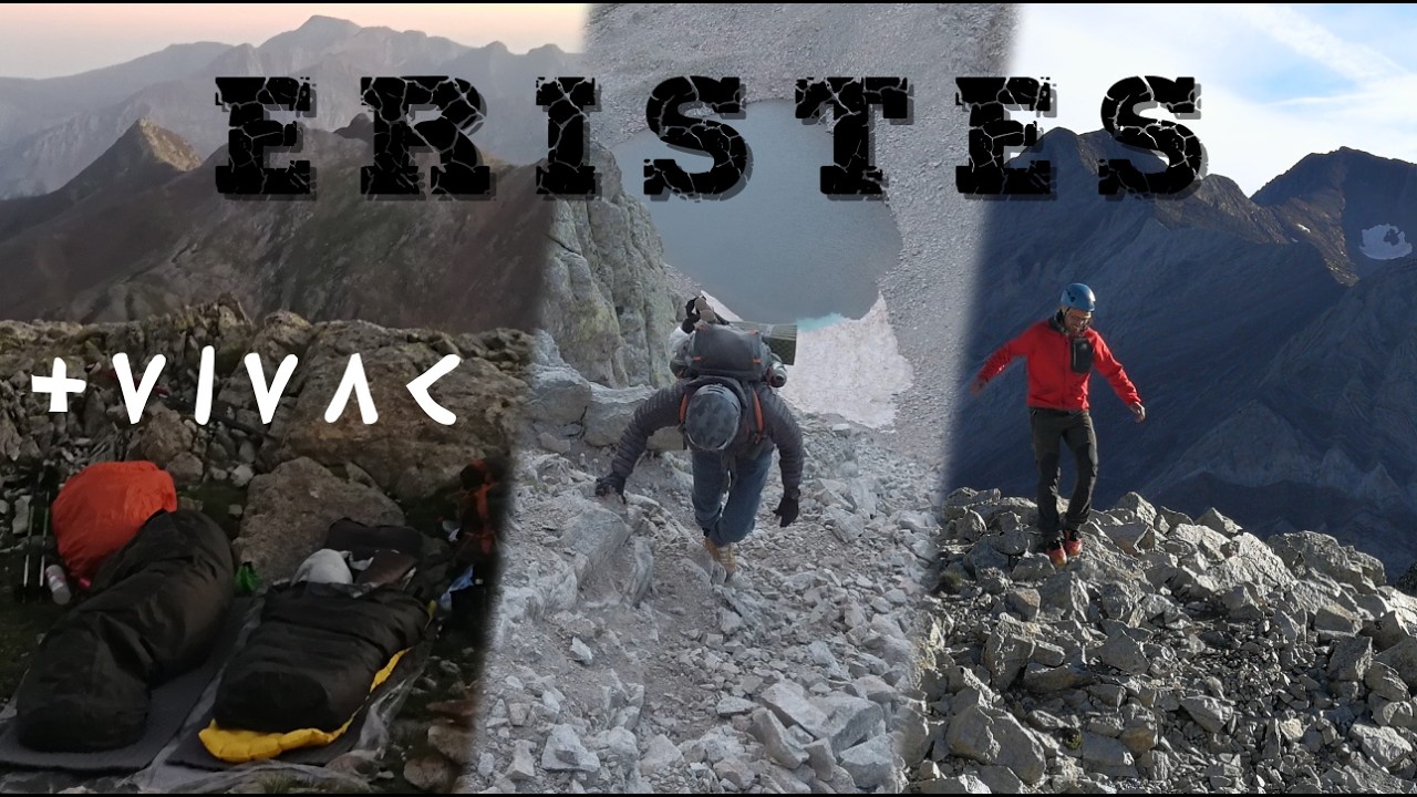 Ascendemos los 3 ERISTES con VIVAC en el IBÓN CHELAU | Tragando PIEDRA y buscando AGUA