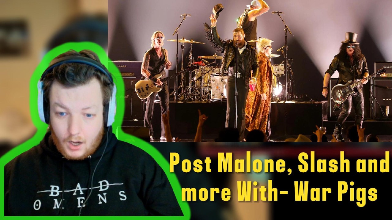 FIRST TIME HEARING - Post Malone, Slash and more Honor Ozzy Osbourne With “War Pigs”