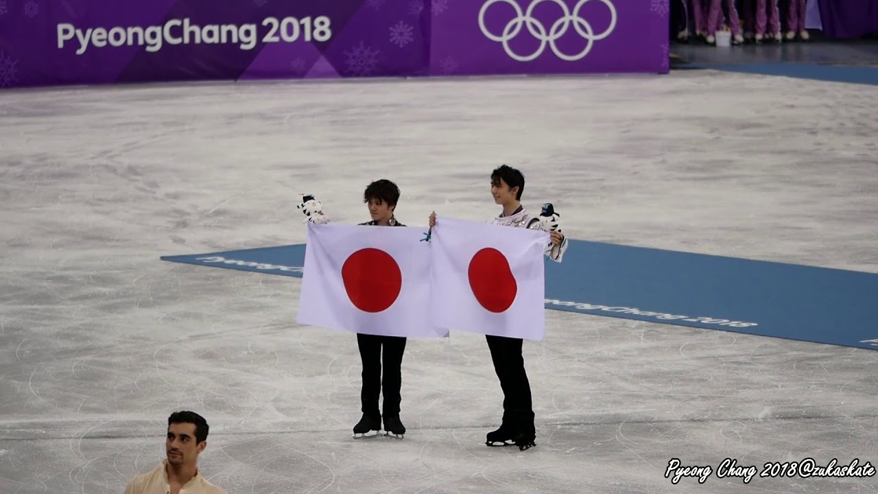 [YuzuruHanyu] 2018.2.17　PyeongChang OG on ice ceremony