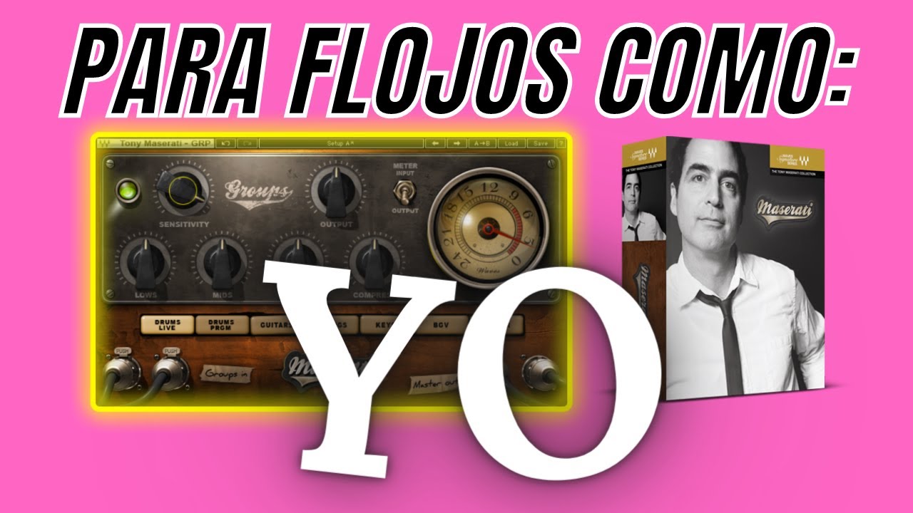 Masteriza Tu Música con 1 Solo Plugin: WAVES Maserati GRP Tutorial