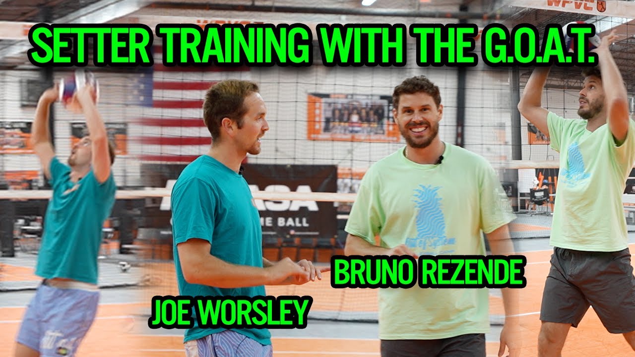 Training with the BEST Setter in the World | Olympic Gold Medalist, Bruno Rezende | Sets Education