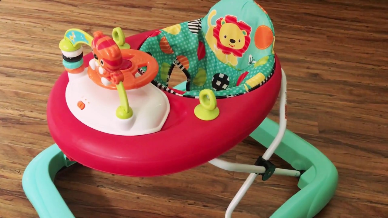 Review Brightstart Walk About Safari Walker