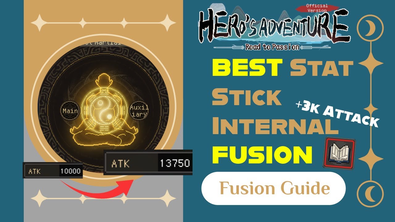 BEST Stat Stick Internal FUSION | Hero's Adventure