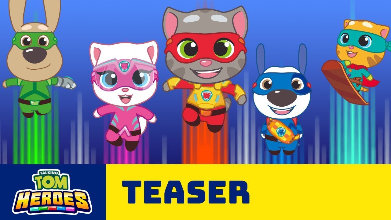 🦸Talking Tom Heroes 🦹 - The Adventure Begins (NEW Series Trailer)