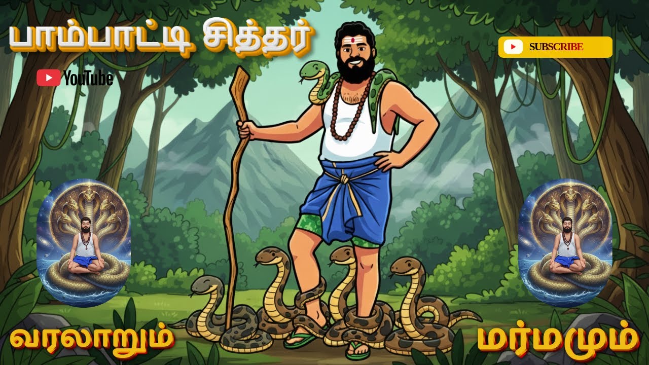 பாம்பாட்டி சித்தருக்கு கிடைத்த ஞானம்! வரலாறு மற்றும் மர்மம்! 