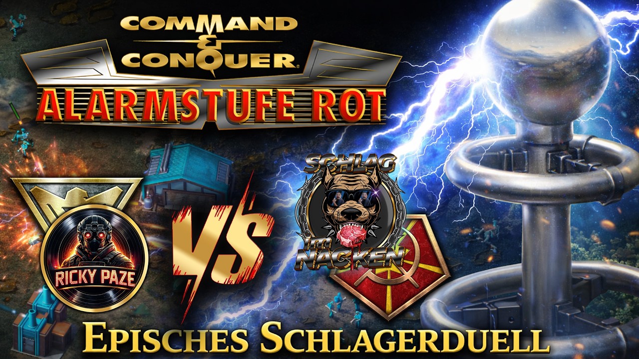 Episches Schlagerduell ⚡ Tesla-Defense pur | Red Alert League 2025 | RickyPaze vs SchlagImNacken